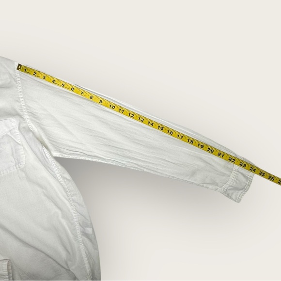 Denim & Supply Ralph Lauren | RL Boyfriend Button Down | White | Large - Picture 11 of 13